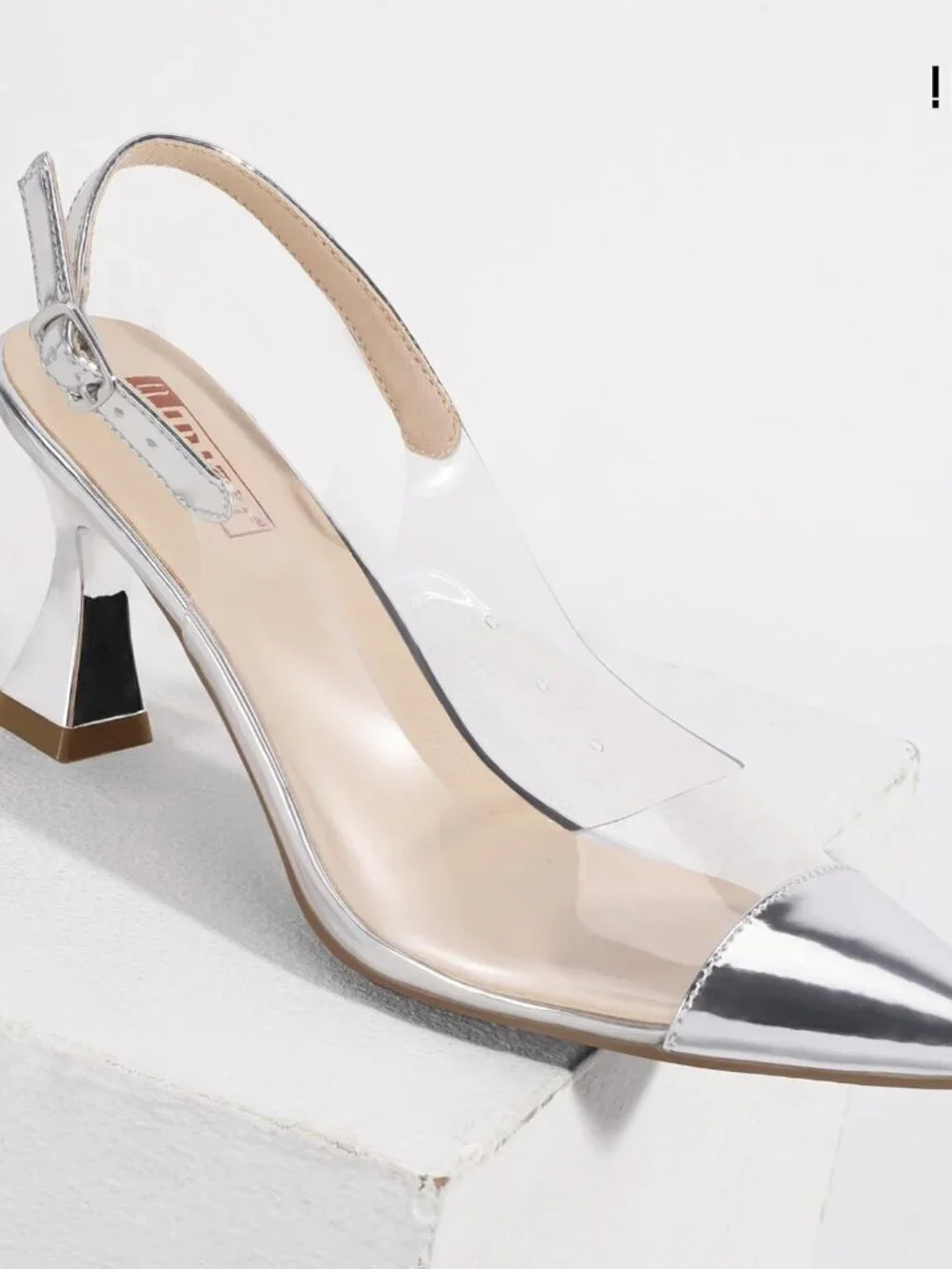 N/A clear heels